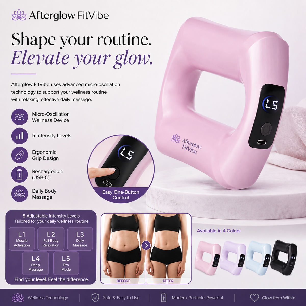 Afterglow FitVibe Fascia Ring